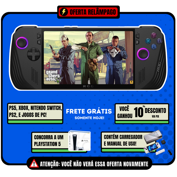 CONSOLE NITRO X 4K - PS4, PS5, PS2, XBOX, NITENDO SWITCH, SNES, E MUITO MAIS! (OFERTA DIA DAS CRIANÇAS🔥)